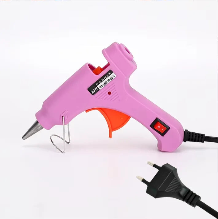Pistola de pegamento termofusible de 20 W