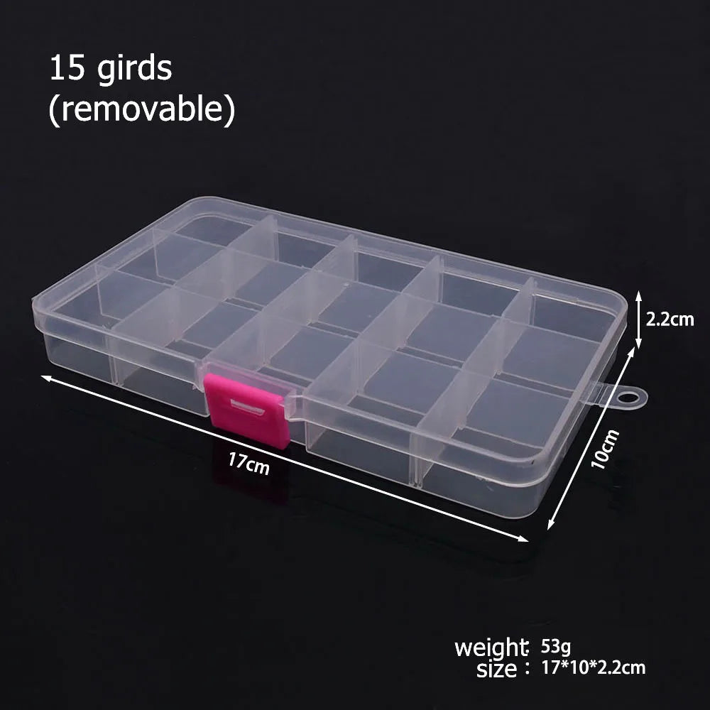 Caja de almacenamiento ajustable para manualidades