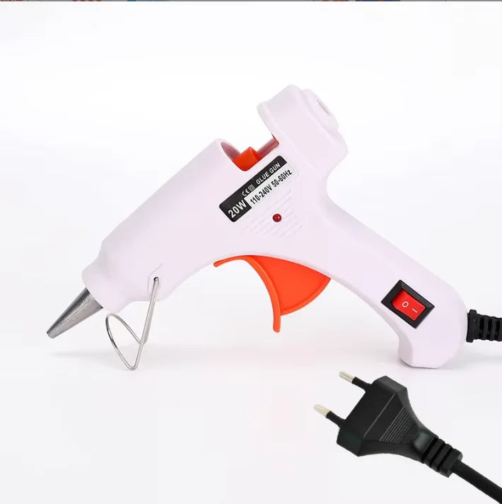 Pistola de pegamento termofusible de 20 W