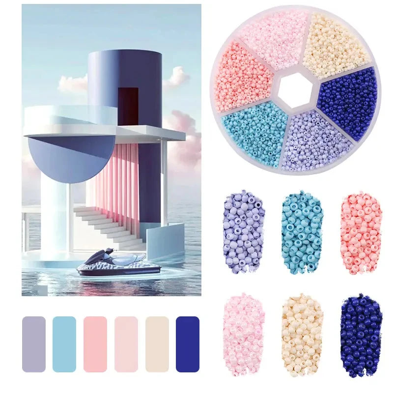 Colourful Glass Beads Kit