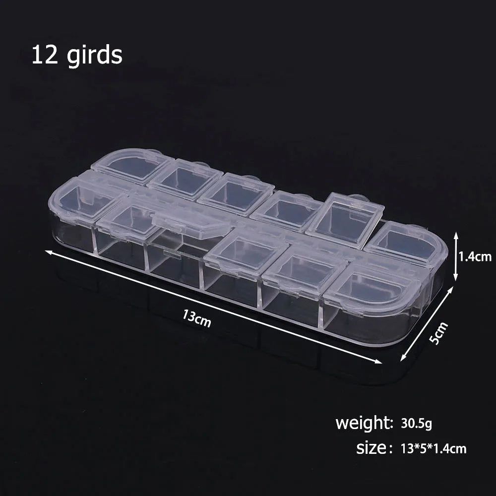 Caja de almacenamiento ajustable para manualidades