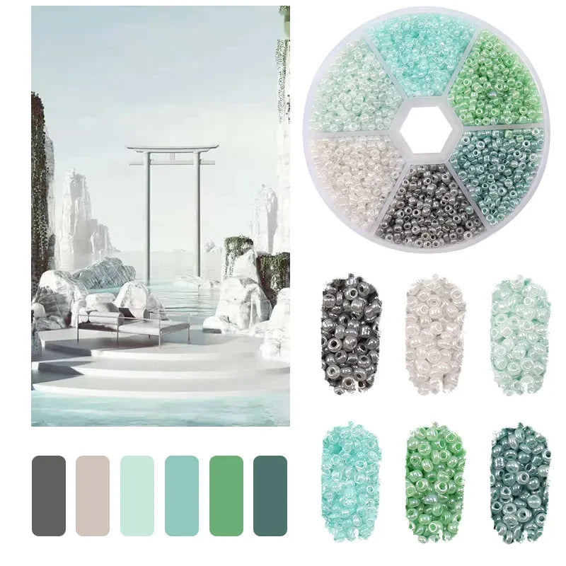 Colourful Glass Beads Kit