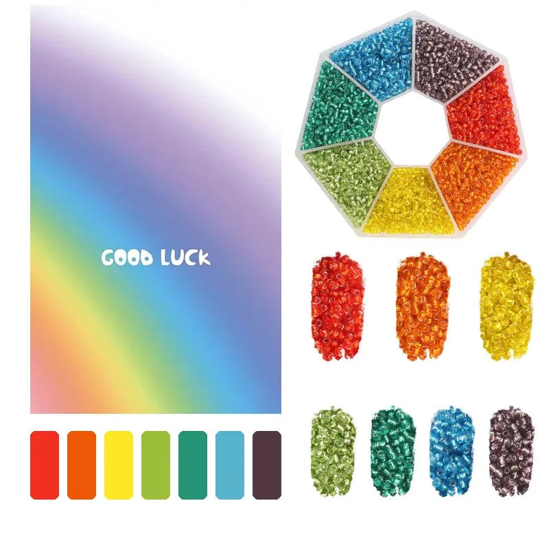 Colourful Glass Beads Kit