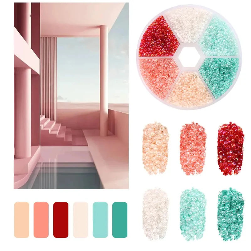 Colourful Glass Beads Kit