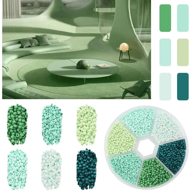 Colourful Glass Beads Kit