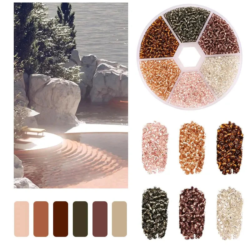 Colourful Glass Beads Kit