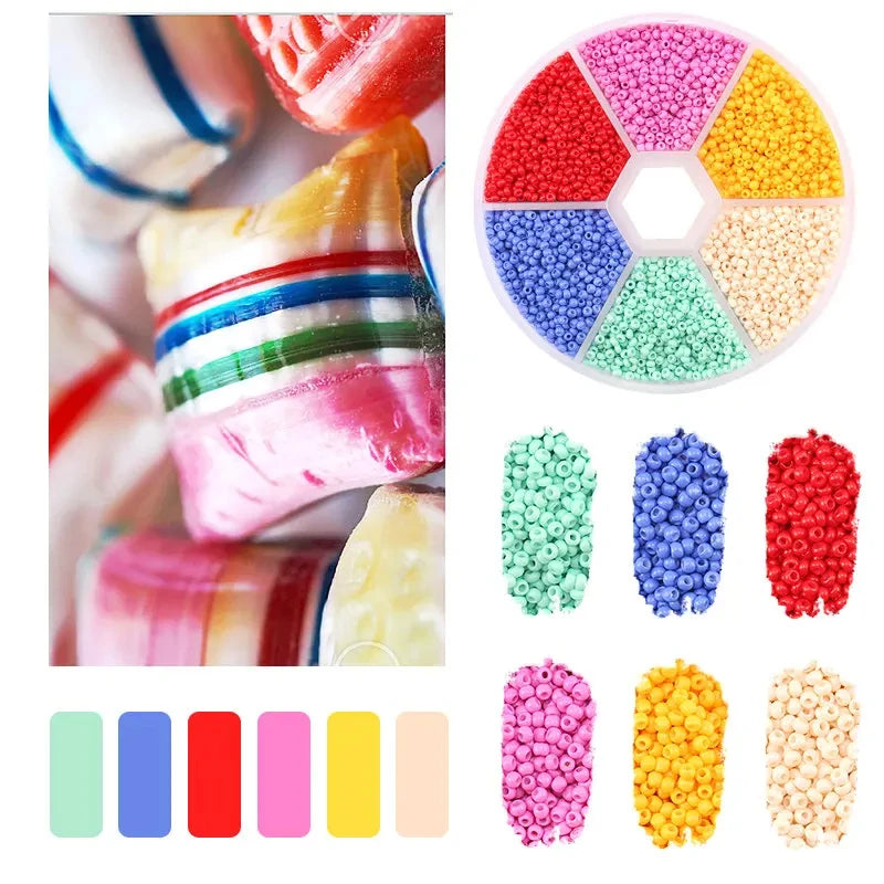 Colourful Glass Beads Kit