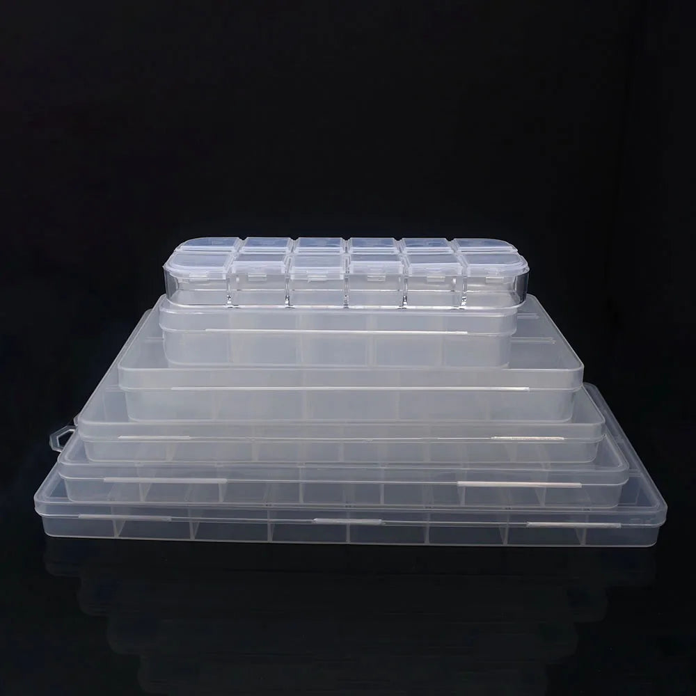 Caja de almacenamiento ajustable para manualidades