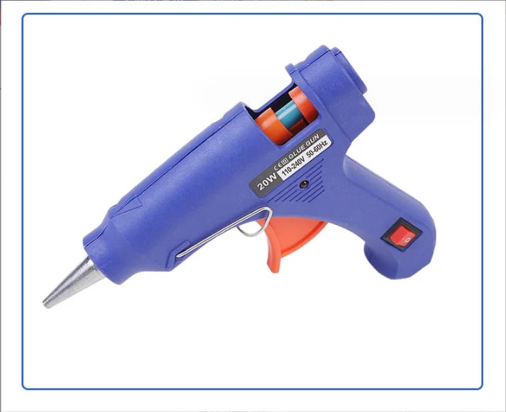 Pistola de pegamento termofusible de 20 W