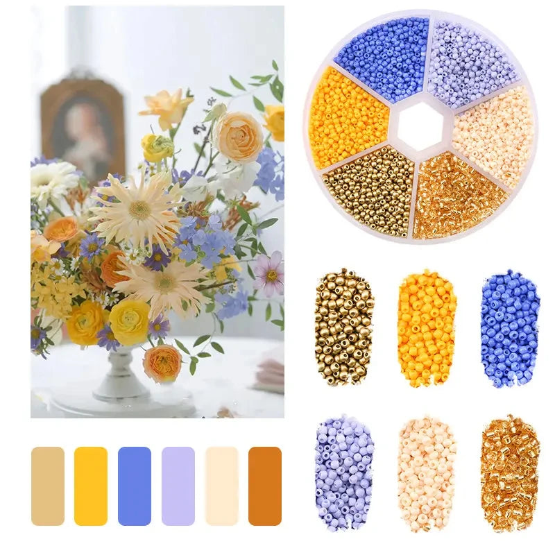 Colourful Glass Beads Kit