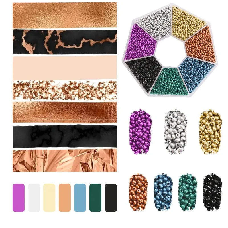 Colourful Glass Beads Kit