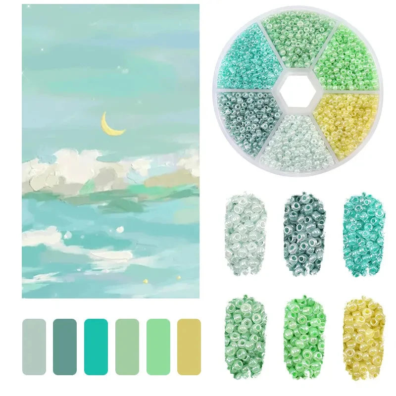 Colourful Glass Beads Kit