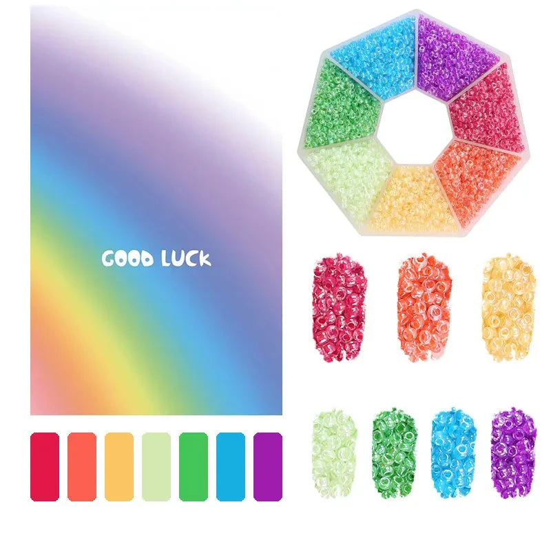 Colourful Glass Beads Kit