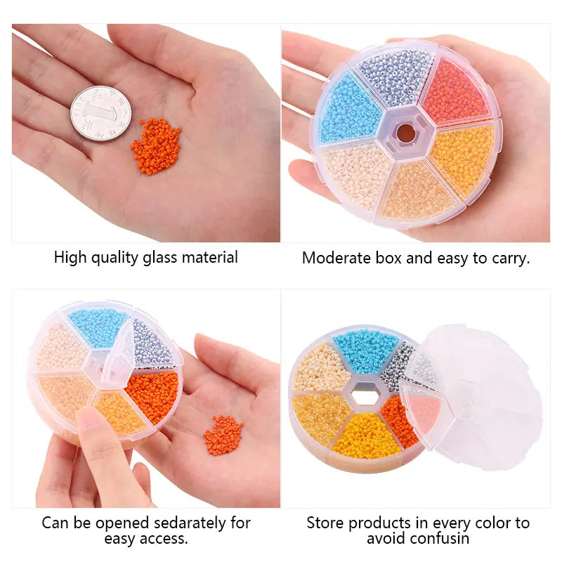 Colourful Glass Beads Kit