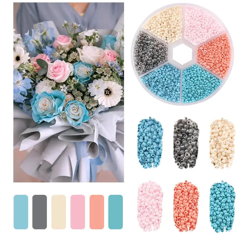 Colourful Glass Beads Kit