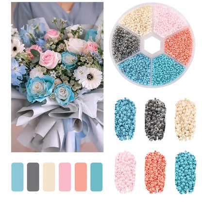 Colourful Glass Beads Kit