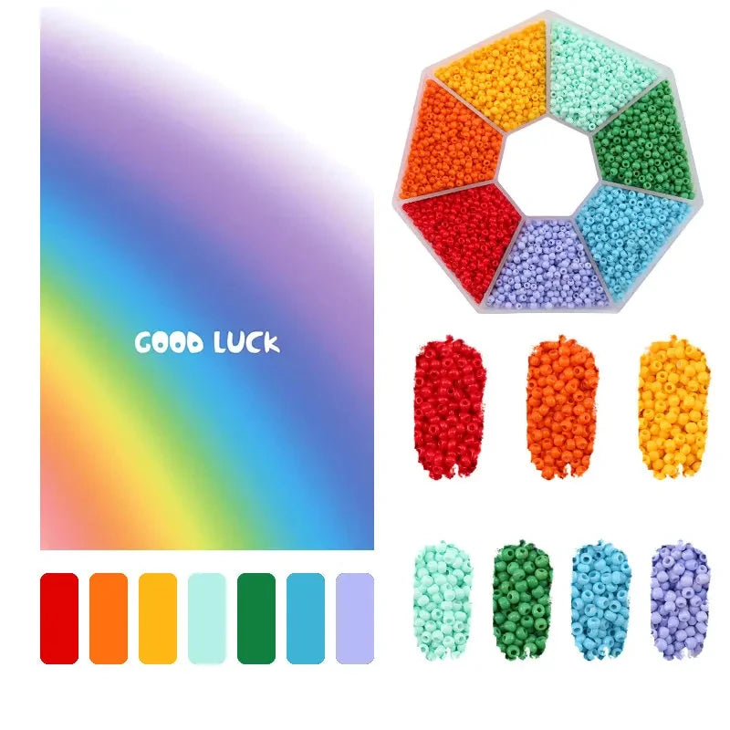 Colourful Glass Beads Kit