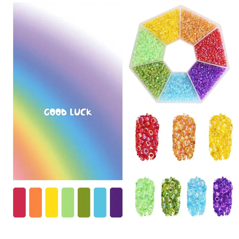 Colourful Glass Beads Kit