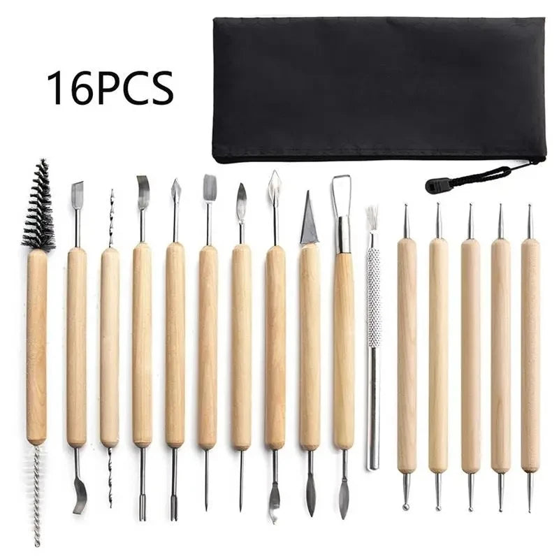 Complete Pottery Sculpting Kit