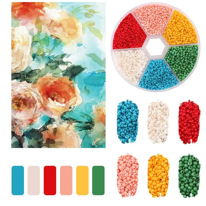 Colourful Glass Beads Kit
