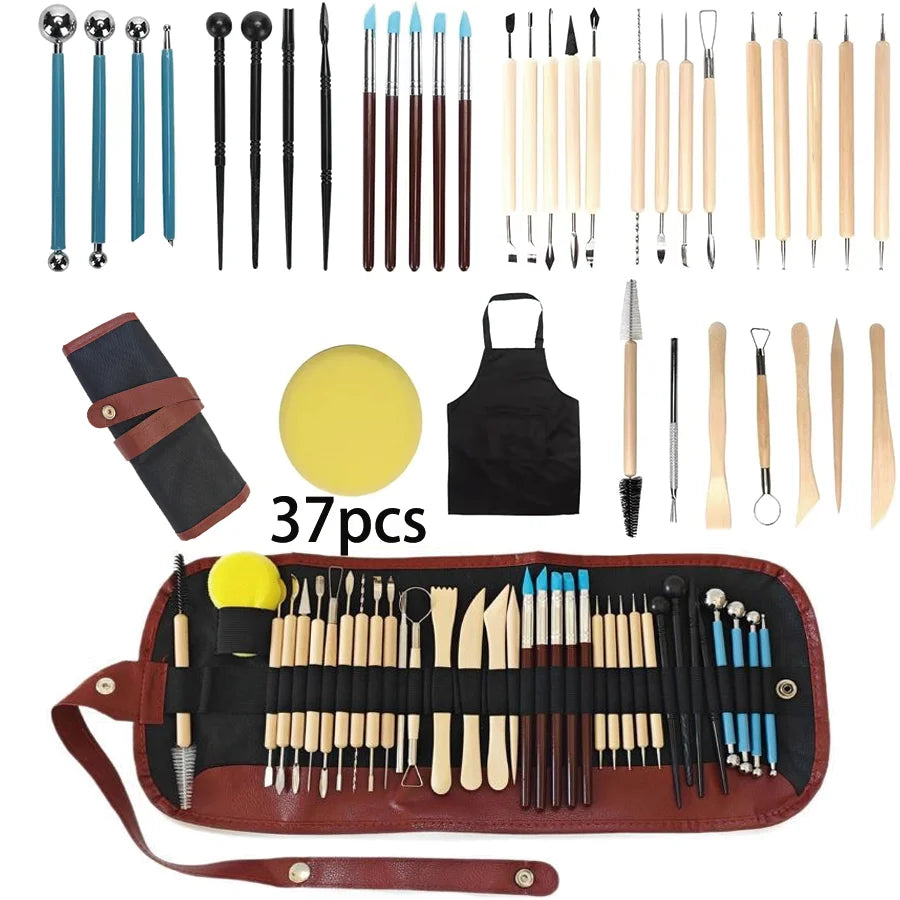 Complete Pottery Sculpting Kit