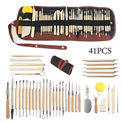 Complete Pottery Sculpting Kit