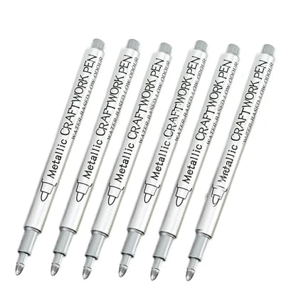 Metallic Permanent Marker Set