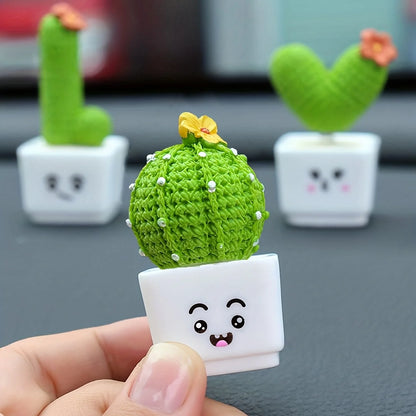 Mini Resin Cactus Set