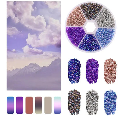 Colourful Glass Beads Kit