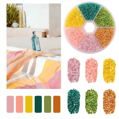 Colourful Glass Beads Kit