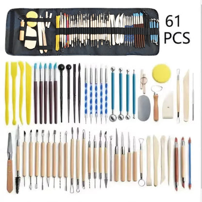 Complete Pottery Sculpting Kit