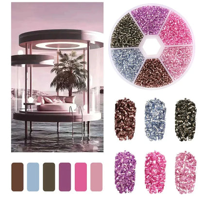 Colourful Glass Beads Kit