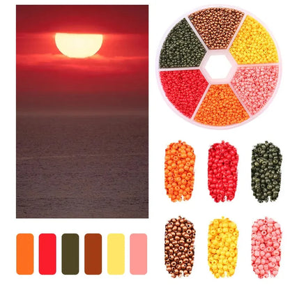 Colourful Glass Beads Kit
