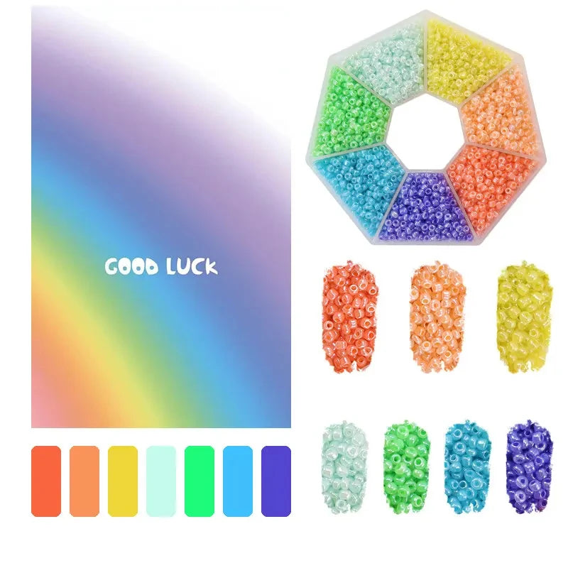Colourful Glass Beads Kit