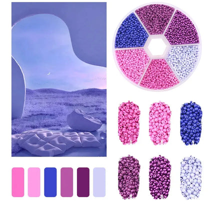 Colourful Glass Beads Kit