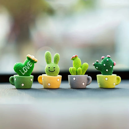 Mini Resin Cactus Set