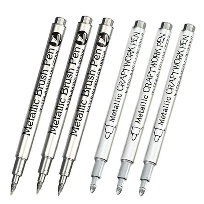 Metallic Permanent Marker Set