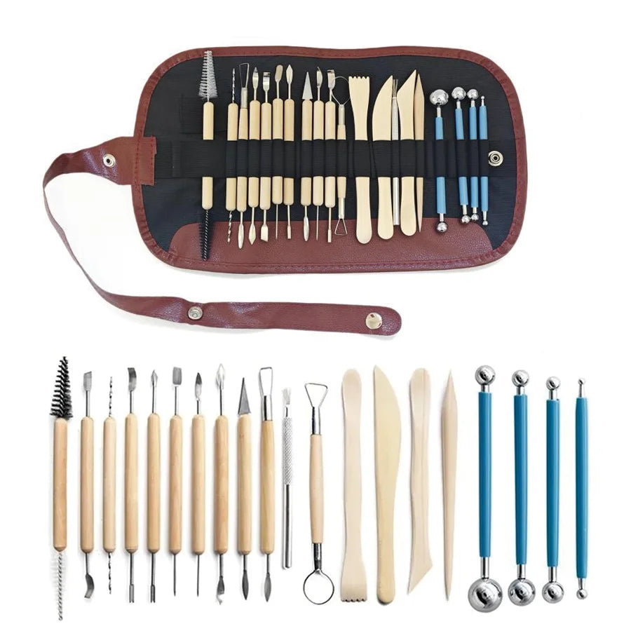 Complete Pottery Sculpting Kit