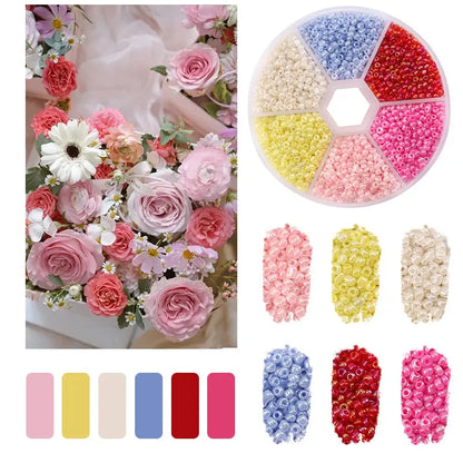 Colourful Glass Beads Kit