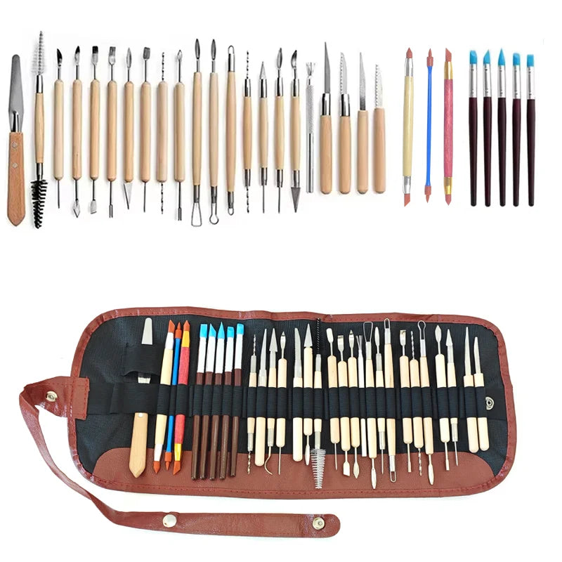 Complete Pottery Sculpting Kit