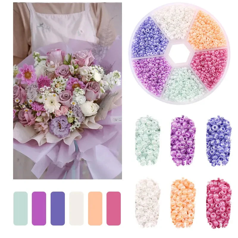 Colourful Glass Beads Kit