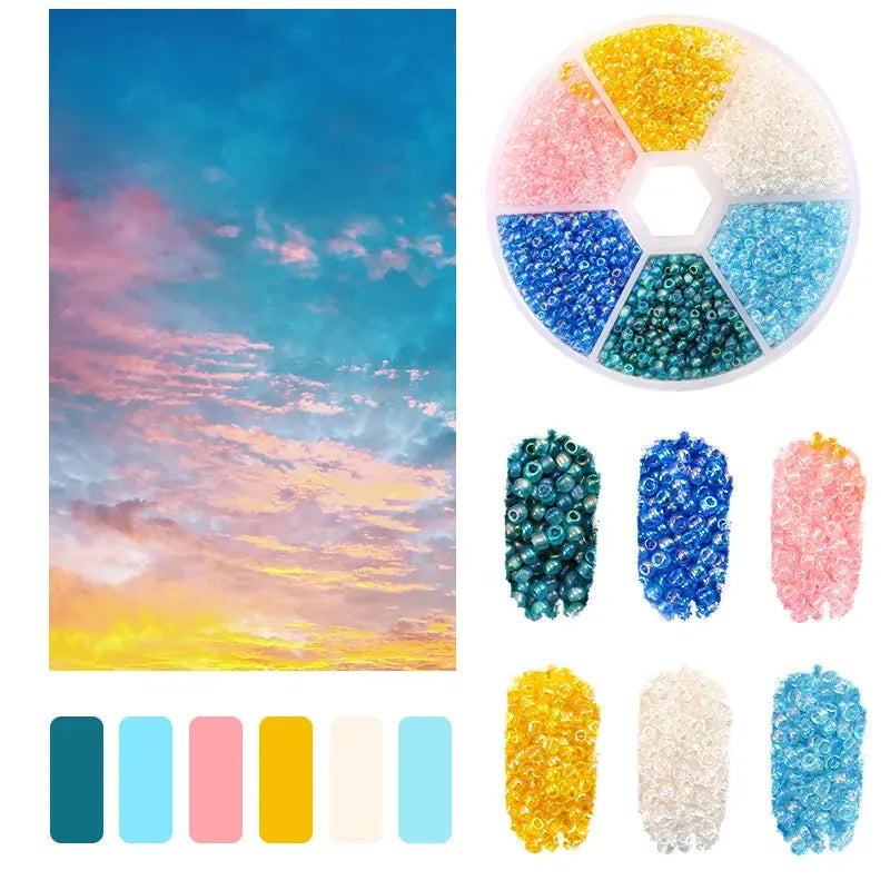Colourful Glass Beads Kit