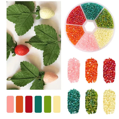 Colourful Glass Beads Kit
