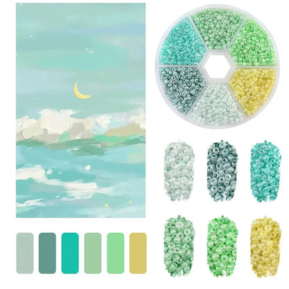 Colourful Glass Beads Kit