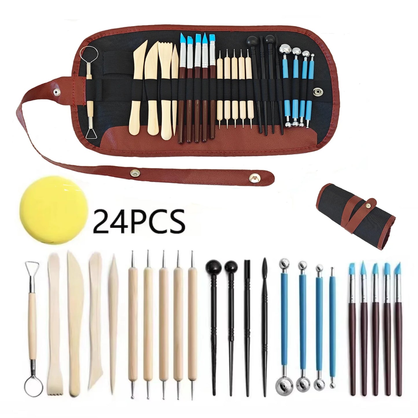 Complete Pottery Sculpting Kit